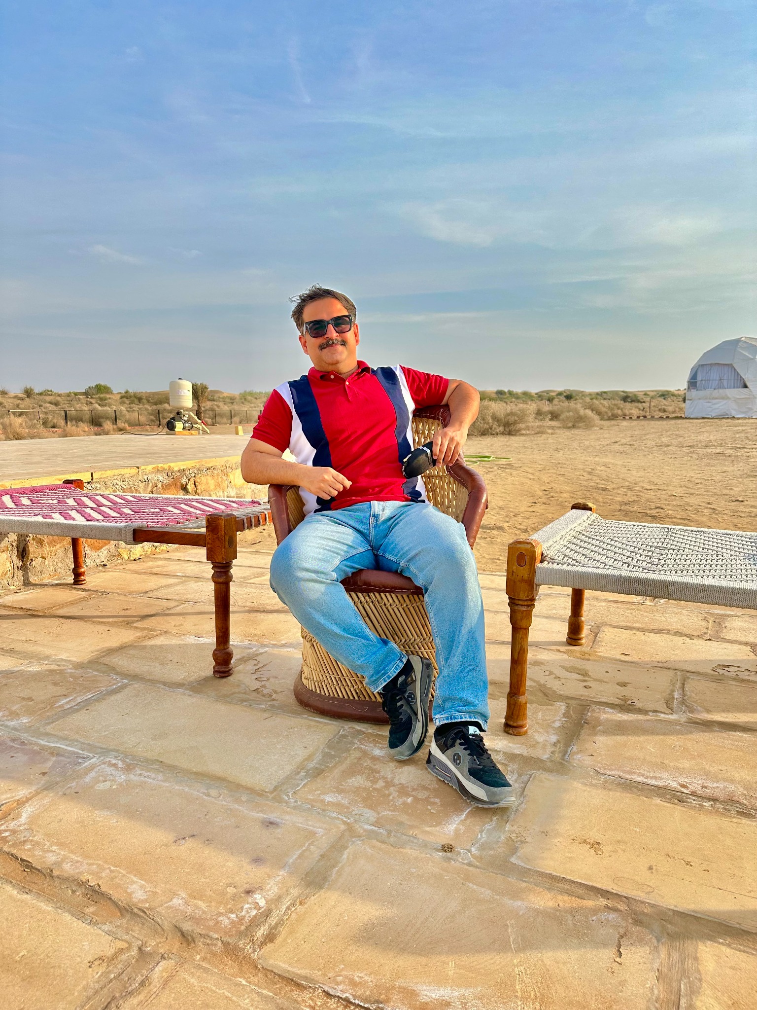 Prateek Bhatia outdoors